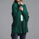 Cardigan Feminino de Algodão Para o Inverno - Mid