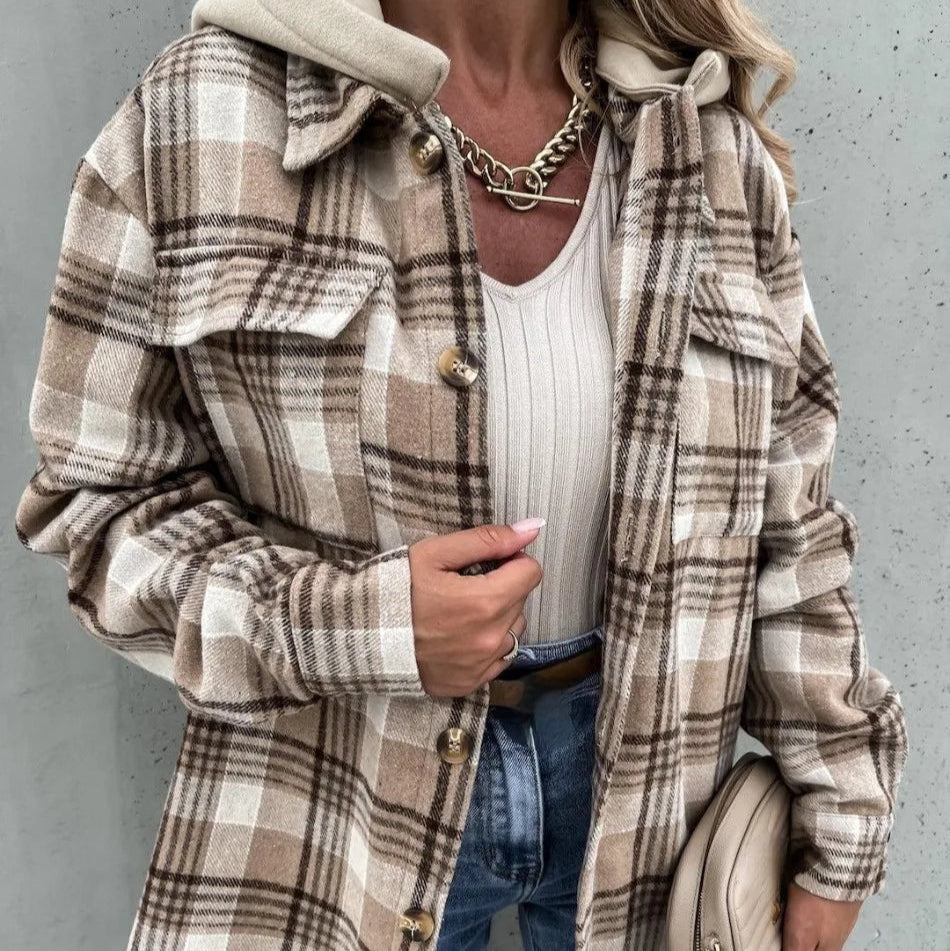 Jaqueta Feminina de Algodão Para o Inverno - Amanda