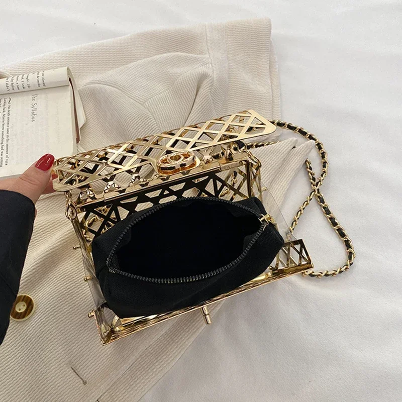Bolsa de Luxo Estilo Europeu – Stella Chain