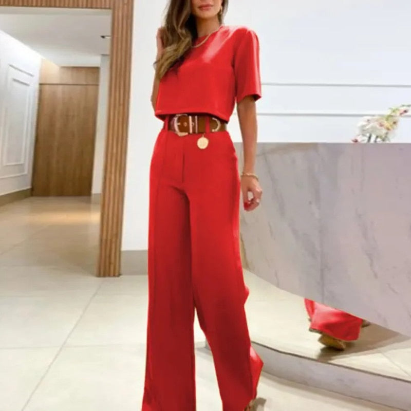 Conjunto Estilo Conforto com Calça Larga – Amanda