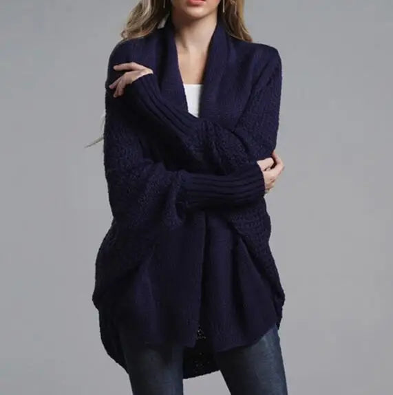 Cardigan Feminino de Algodão Para o Inverno - Mid