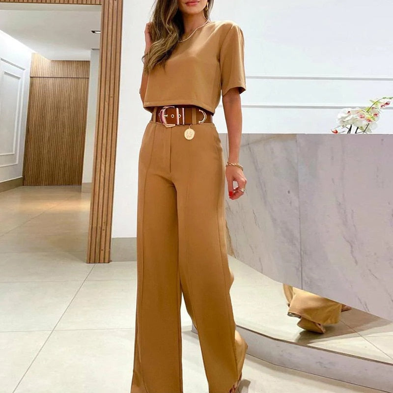 Conjunto Estilo Conforto com Calça Larga – Amanda