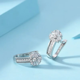 Brinco Zircônia Ellegance Prata