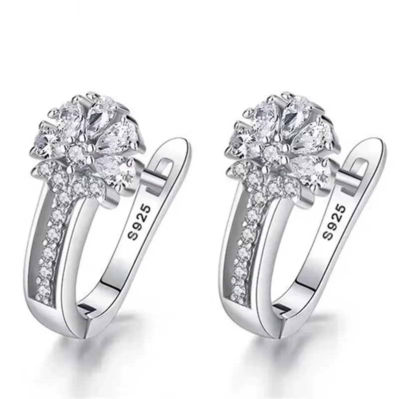 Brinco Zircônia Ellegance Prata