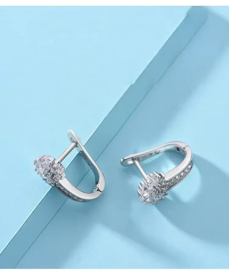 Brinco Zircônia Ellegance Prata