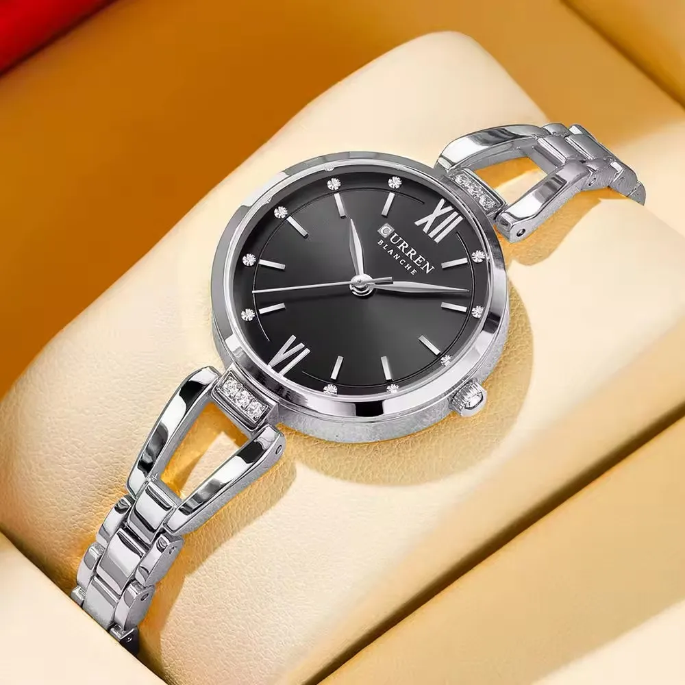 Relógio Luxo Golden Brilliance