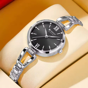 Relógio Luxo Golden Brilliance