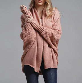 Cardigan Feminino de Algodão Para o Inverno - Mid