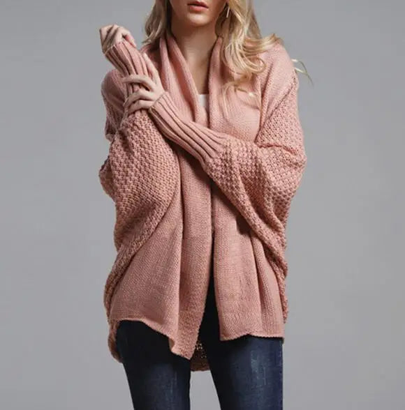 Cardigan Feminino de Algodão Para o Inverno - Mid