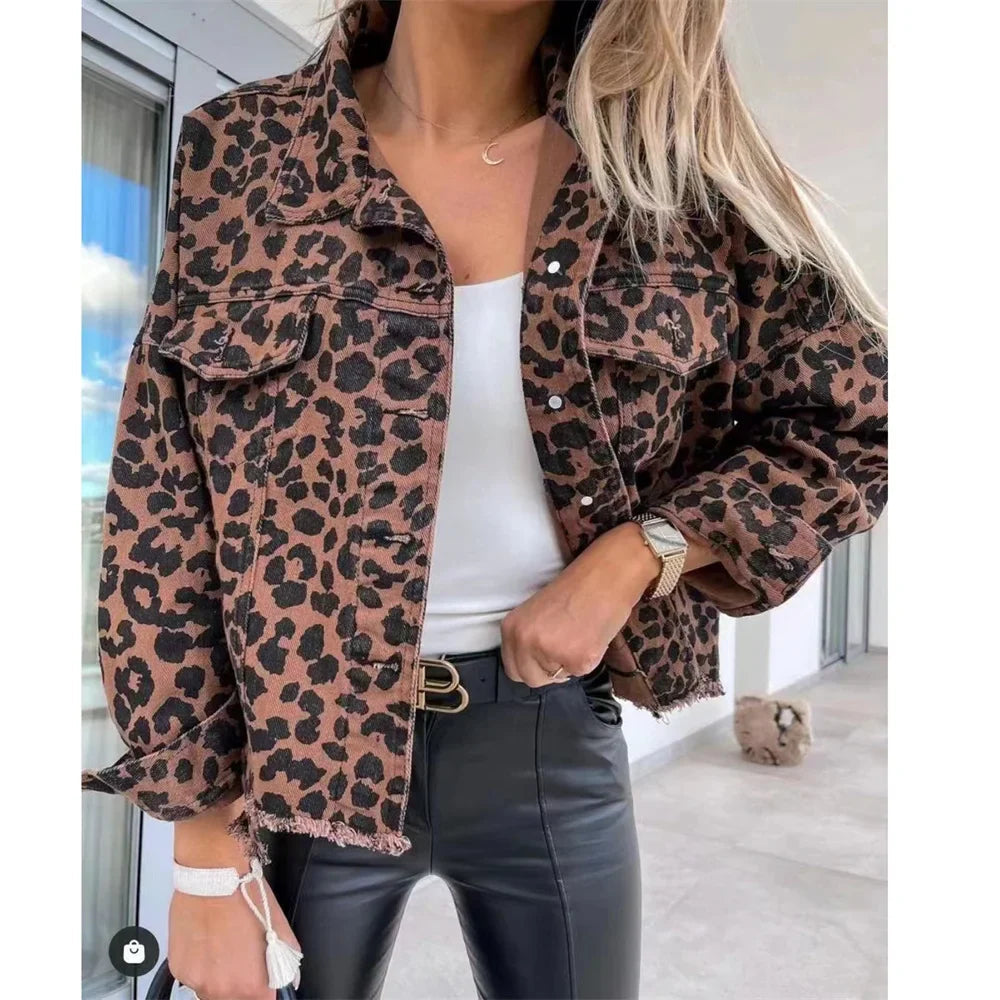 Jaqueta Feminina Jeans Para o Inverno - Cris