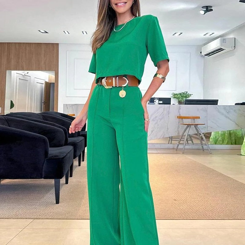 Conjunto Estilo Conforto com Calça Larga – Amanda