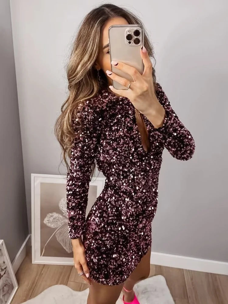 Vestido Feminino Brilhante - Lay