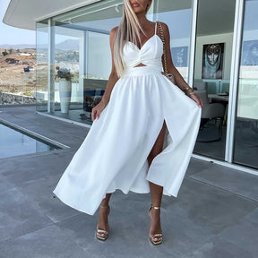 Vestido Feminino Longo Para Festa - Eleven