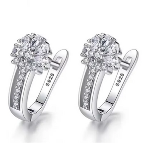 Brinco Zircônia Ellegance Prata
